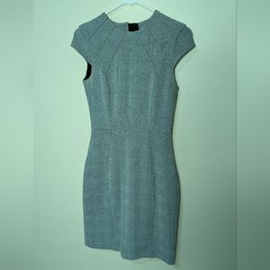 Patterned black/white dress